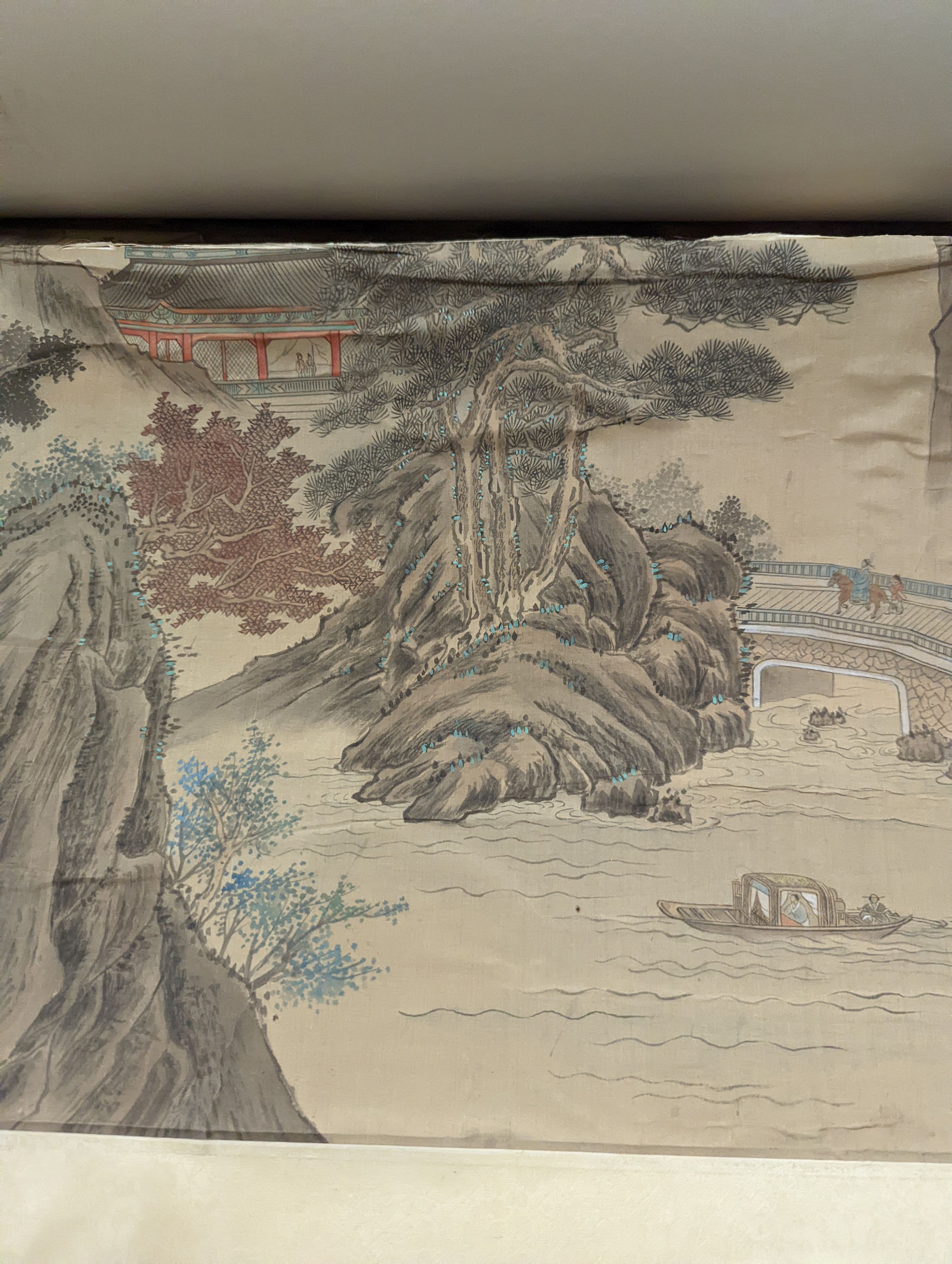 A 19th / 20th century Chinese scroll painting